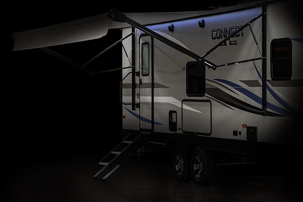 2020 KZ RV Connect C261RKK Travel Trailer Exterior Awning