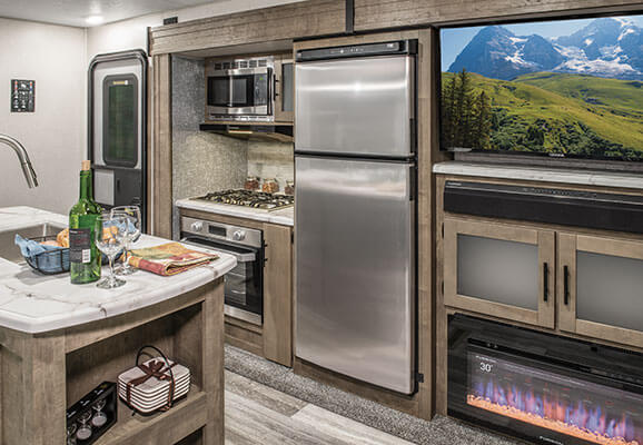 2020 KZ RV Connect C332BHK Travel Trailer Kitchen