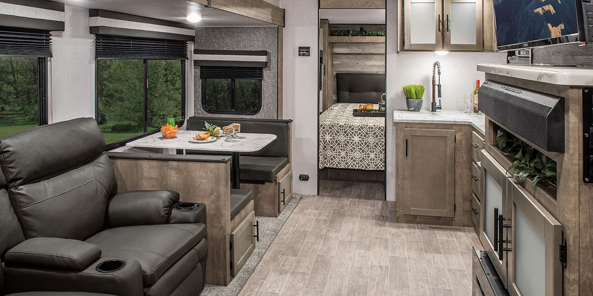 2020 KZ RV Connect C261RB Travel Trailer Kitchen