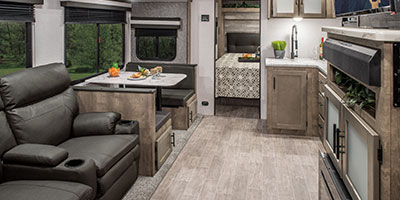 2020 KZ RV Connect C261RB Travel Trailer Kitchen