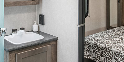 2020 KZ RV Connect C302RIK Travel Trailer Bathroom Sink