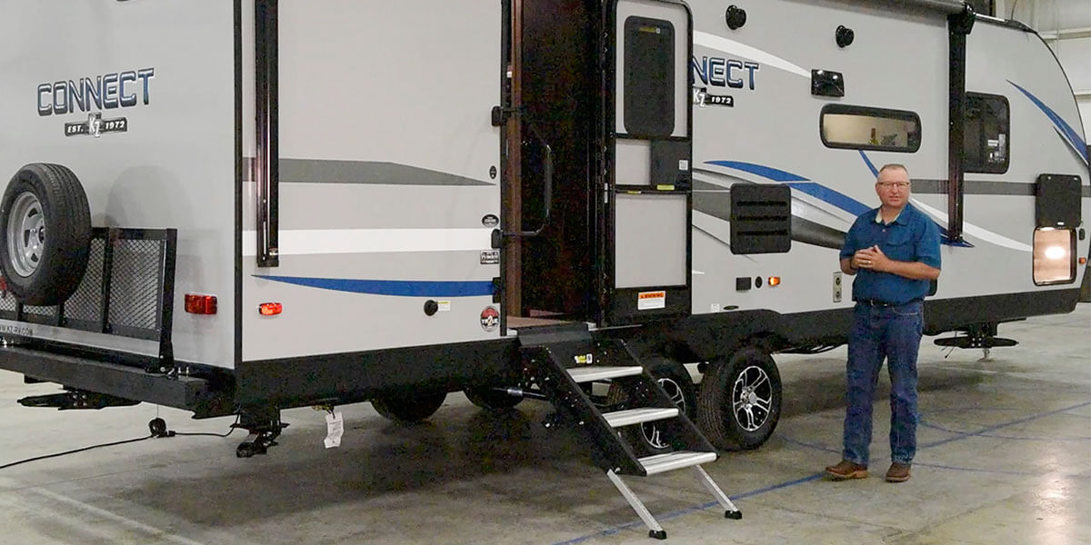 KZ RV 2020 Connect C261RB Travel Trailer Exterior Video