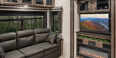 2019 KZ RV Durango D333RLT Fifth Wheel Entertainment Center