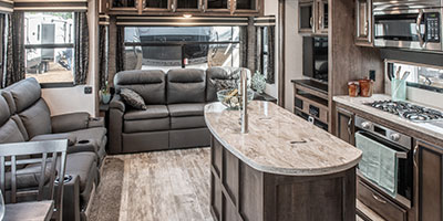 2019 KZ RV Durango D343MBQ Fifth Wheel Sofa