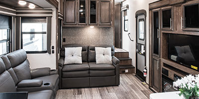 2020 KZ RV Durango D321RKT Fifth Wheel Living Room