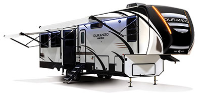 2020 KZ RV Durango D333RLT Fifth Wheel Exterior Awning