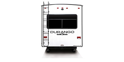 2020 KZ RV Durango D333RLT Fifth Wheel Exterior Rear Profile