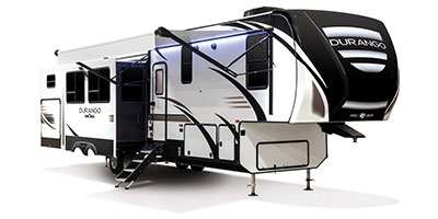 2020 KZ RV Durango D348BHF Fifth Wheel Exterior Awning