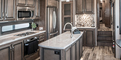 2019 KZ RV Durango Gold G356RLT Fifth Wheel Kitchen