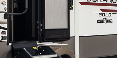 2019 KZ RV Durango Gold G385FLF Fifth Wheel Exterior Steps