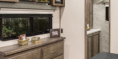 2019 KZ RV Durango Gold G385FLF Fifth Wheel Dresser