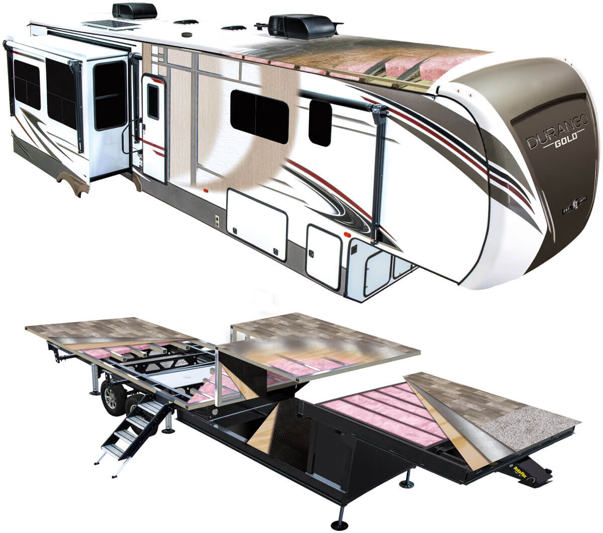 2020 KZ RV Durango Gold Fifth Wheel Construction