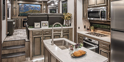 2020 KZ RV Durango Gold G381REF Fifth Wheel Kitchen