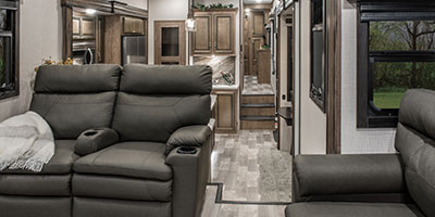 2020 KZ RV Durango Gold G381REF Fifth Wheel Sofa