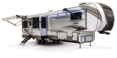 2020 KZ RV Durango Gold G383RLT Fifth Wheel Exterior Awning