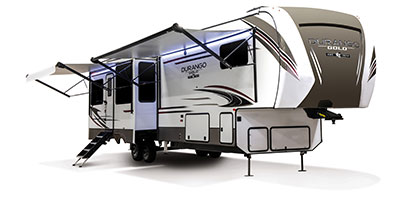 2020 KZ RV Durango Gold G384RLT Fifth Wheel Exterior Awning