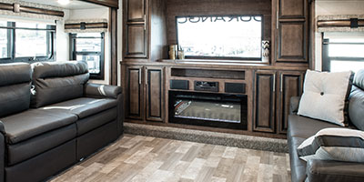 2020 KZ RV Durango Gold G386FLF Fifth Wheel Fireplace