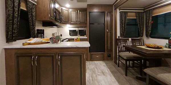 2019 KZ RV Durango Half-Ton D256RKT Fifth Wheel Interior 360