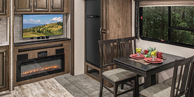 2019 KZ RV Durango Half-Ton D250RES Fifth Wheel Entertainment Center