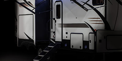 2019 KZ RV Durango Half-Ton D256RKT Fifth Wheel Exterior Awning