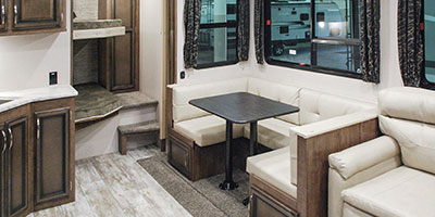 2019 KZ RV Durango Half-Ton D286BHD Fifth Wheel Dinette and Sofa