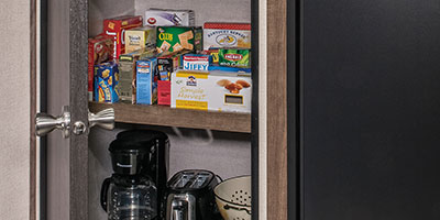 2019 KZ RV Durango Half-Ton D291BHT Fifth Wheel Kitchen Pantry