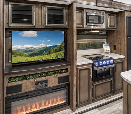 2020 KZ RV Durango Half-Ton D294MBQ Fifth Wheel Entertainment Center