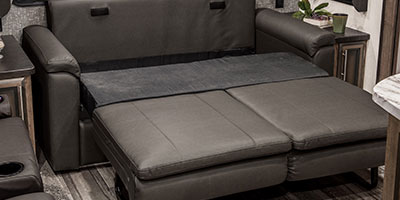 2020 KZ RV Durango Half-Ton D294MBQ Fifth Wheel Sofa Down