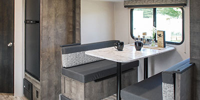 2019 KZ RV Escape E201BH Travel Trailer Dinette