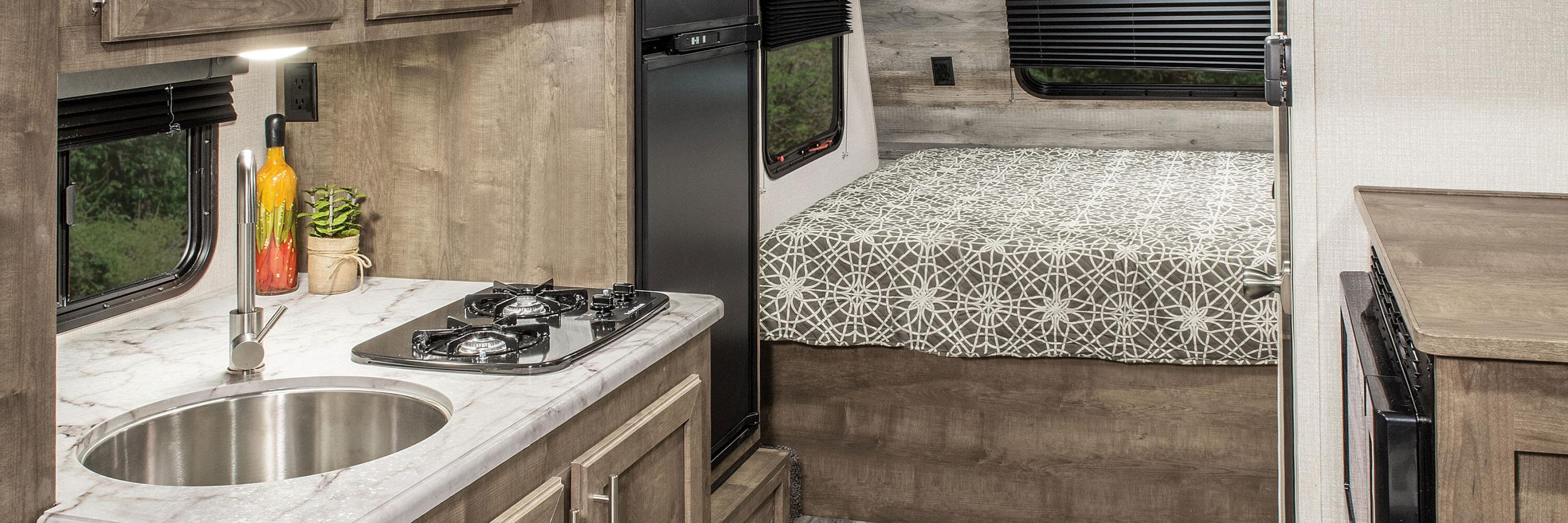 2020 KZ RV Escape E181RD Travel Trailer Kitchen