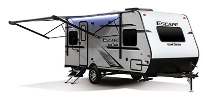 2019 KZ RV Escape E181RD Travel Trailer Exterior Awning