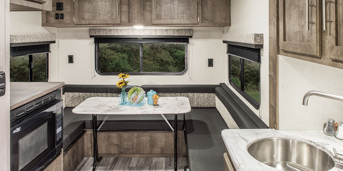 2020 KZ RV Escape E181RD Travel Trailer Dinette