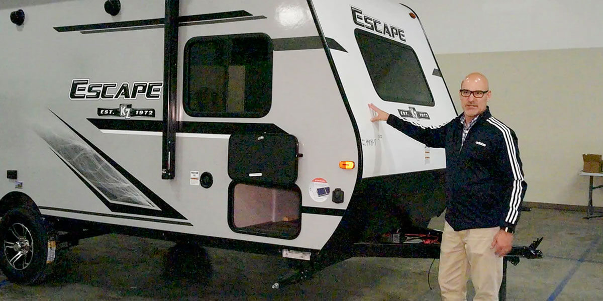 2020 KZ RV Escape E181RD Travel Trailer Exterior Video