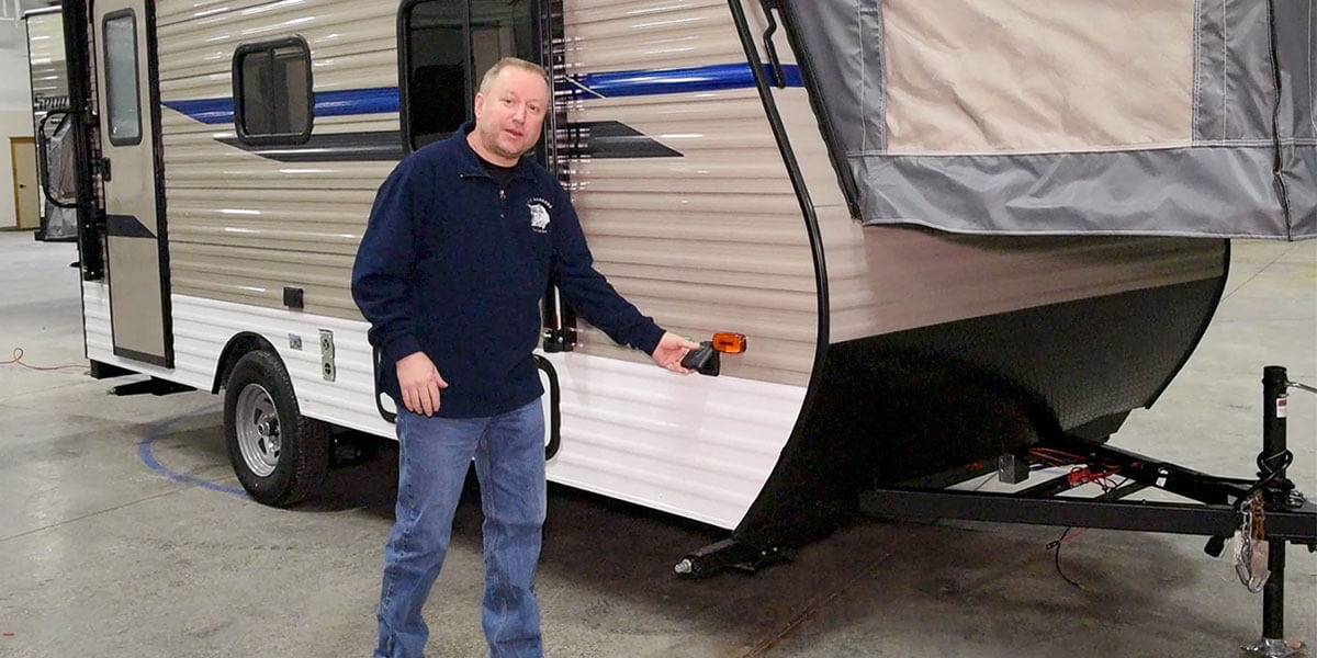 2019 KZ RV Sportsmen Classic 160RBT Exterior Features Video