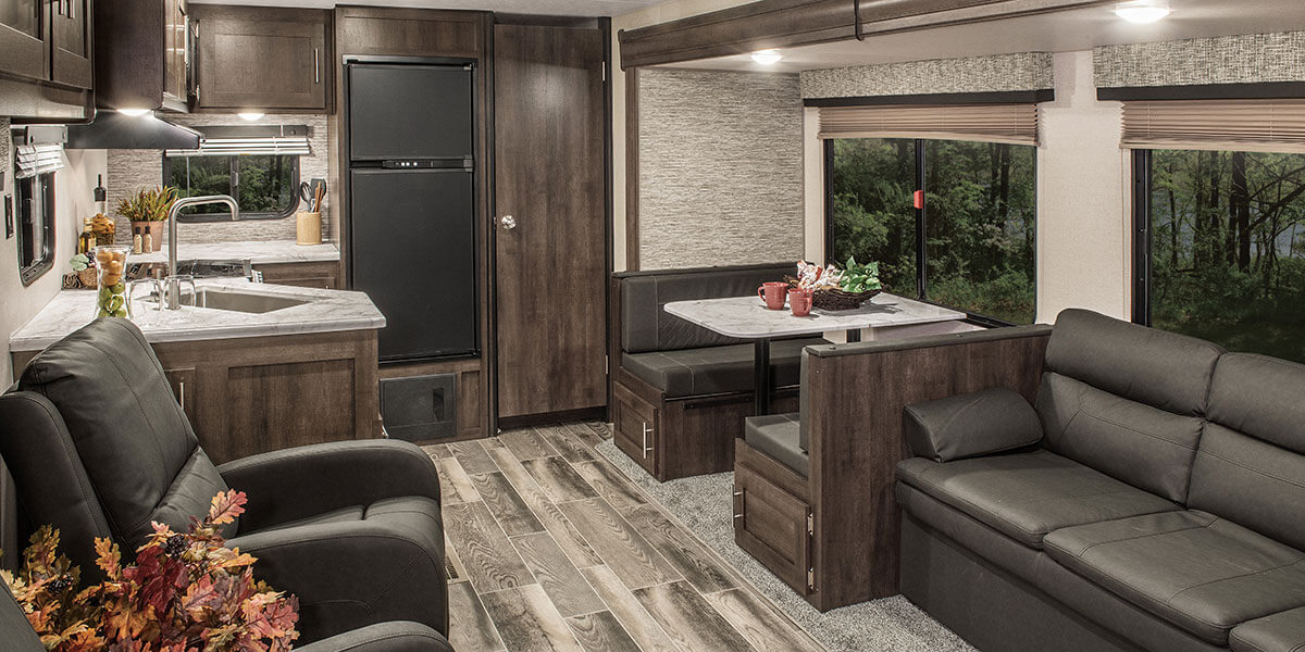 2019 KZ RV Sportsmen LE 291RKLE Travel Trailer Kitchen