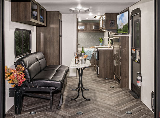 2020 KZ RV Sportsmen LE 200THLE Travel Trailer Toy Hauler Dinette