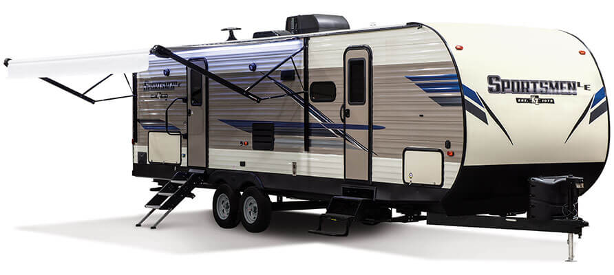 2020 KZ RV Sportsmen LE 281BHKLE Travel Trailer Exterior Awning