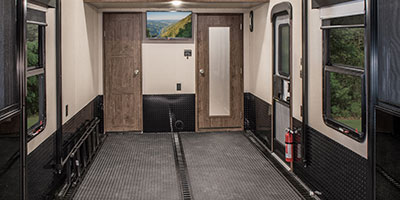 2019 KZ RV Venom 4013TK Fifth Wheel Toy Hauler Cargo Area