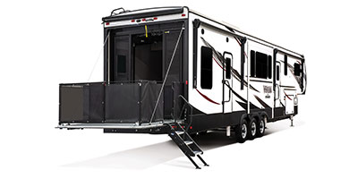 2019 KZ RV Venom 4013TK Fifth Wheel Toy Hauler Exterior Patio