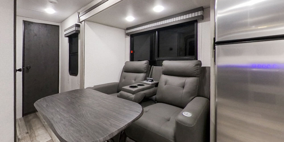 2021 KZ RV Connect SE C221FKKSE Travel Trailer Theater Seating Dinette