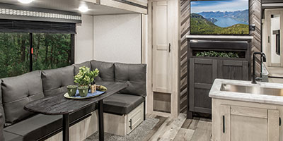 2021 KZ RV Connect SE C241BHKSE Travel Trailer Dinette