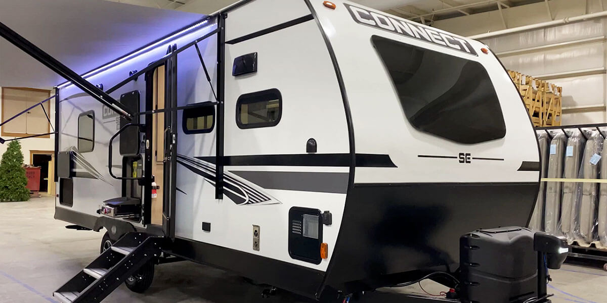 2021 KZ RV Connect SE C221FKKSE Travel Trailer Quick Tour Video