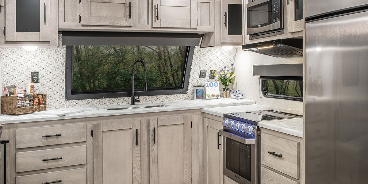 2021 KZ RV Connect C272FK Travel Trailer Kitchen