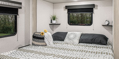 2021 KZ RV Connect C272FK Travel Trailer Bed