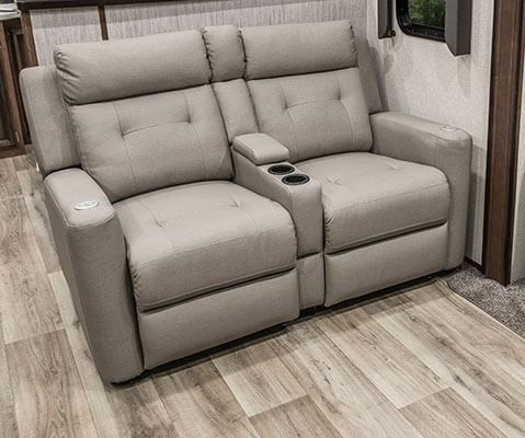 2021 KZ RV Durango D326RLT Fifth Wheel Theater Seating