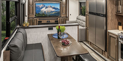 2021 KZ RV Durango D326RLT Fifth Wheel Dinette