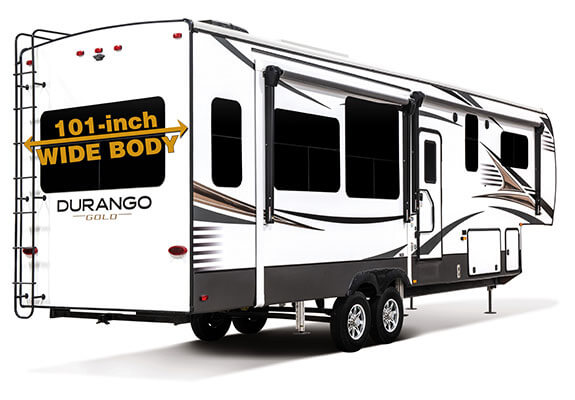 2021 KZ RV Durango Gold Full-Time Luxury Fifth Wheel 101-Inch Wide Body