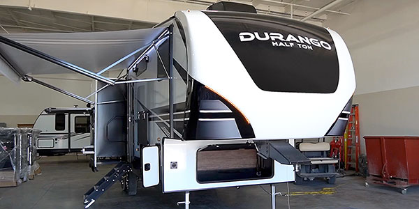 2021 KZ RV Durango Half-Ton D256RKT Fifth Wheel Quick Tour Video