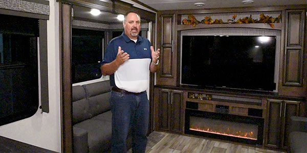 2021 KZ RV Durango Half-Ton D290RLT Fifth Wheel Interior Features Video