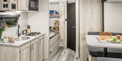 2021 KZ RV Escape E191BH Travel Trailer Kitchen